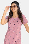 Sweetmoon Long T Shirt Nightdress - Pink — thumbnail 5